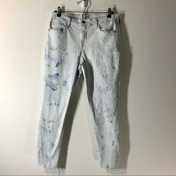 Old Navy Rockstar Tie Dye Skinny Ankle Jeans - Picture 1 of 12